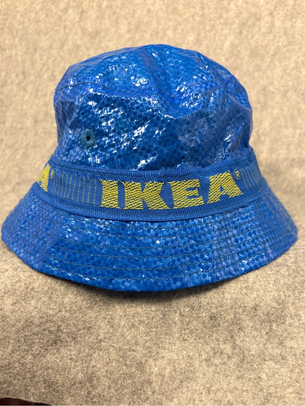 IKEA Blue Yellow Logo Bucket Hat One Size